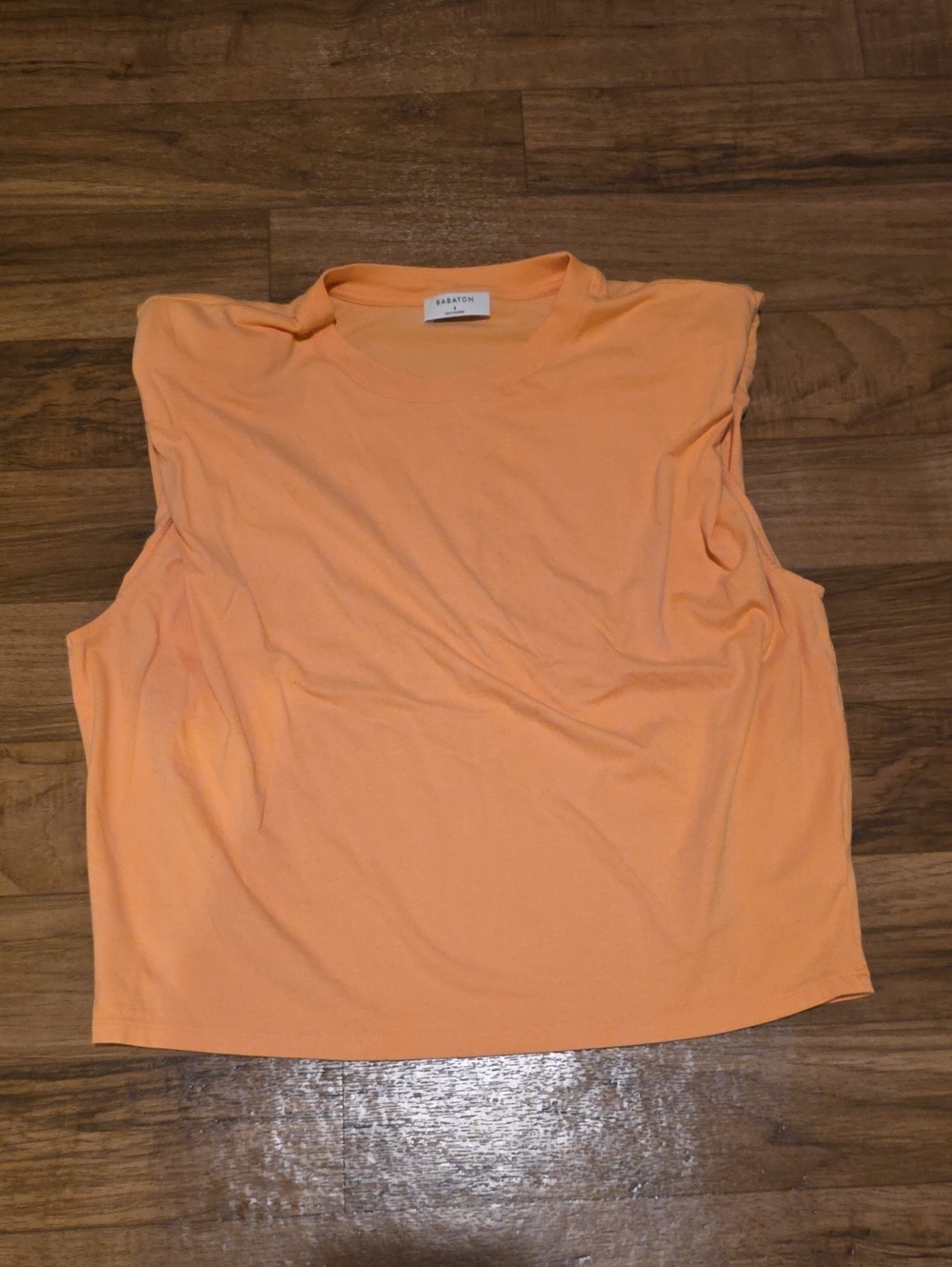 Babaton Peach Tank Top - Crewneck Sleeveless